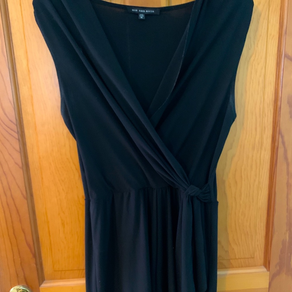 Flowy black romper